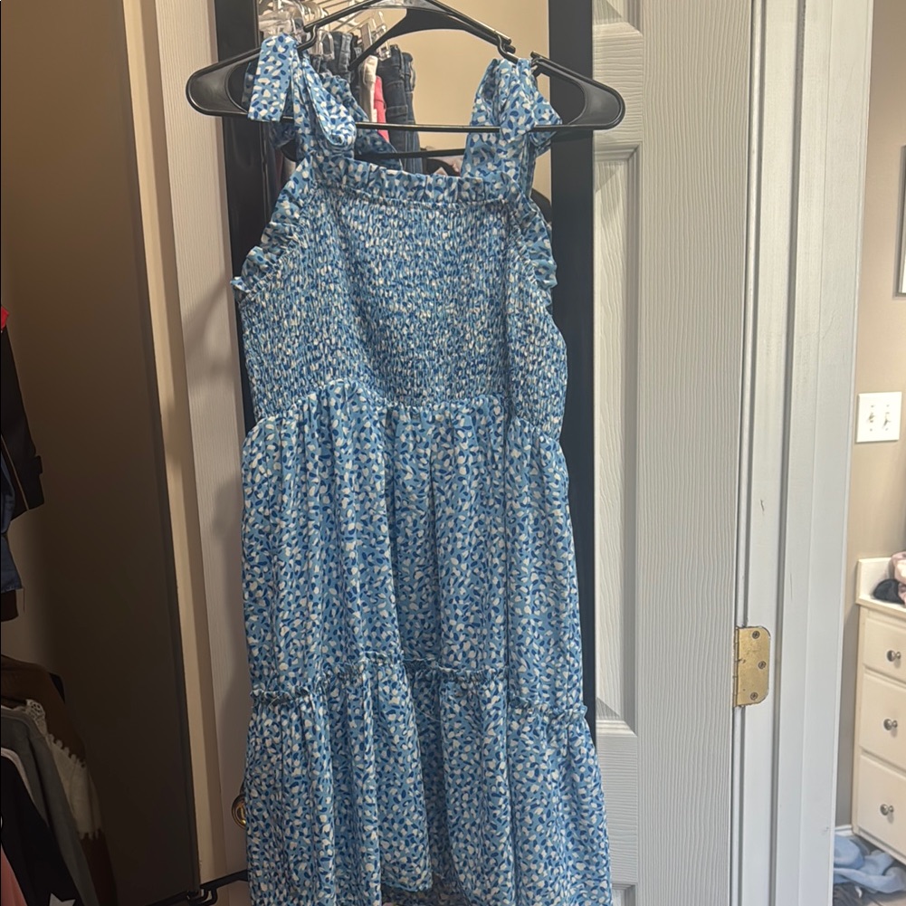 Blue Boutique Patterned Dress